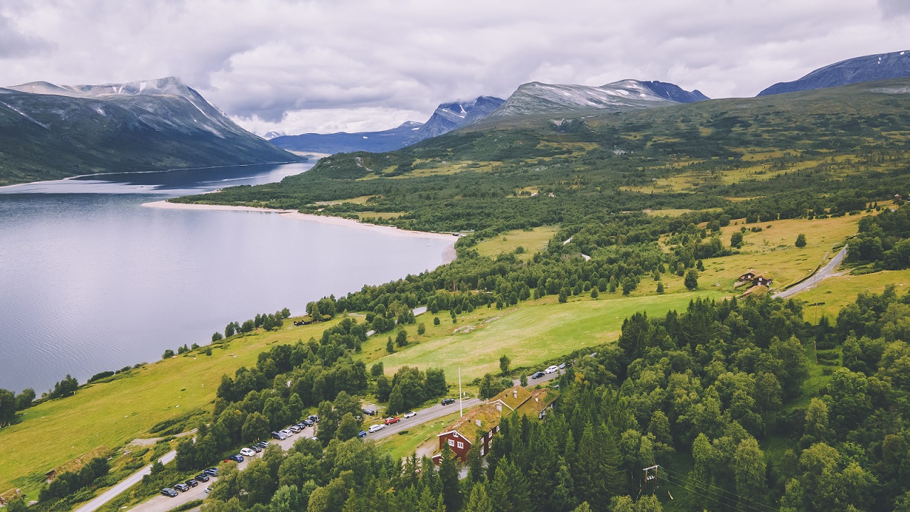 Gjevillvasshytta i Trollheimen. Sommer 2021.