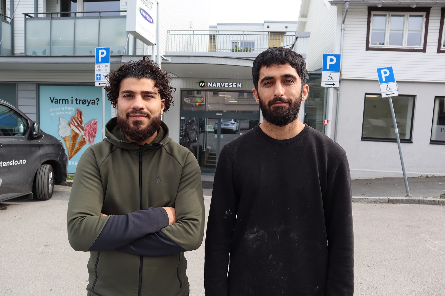 Hoger Fadhil og Sihad Mohammed